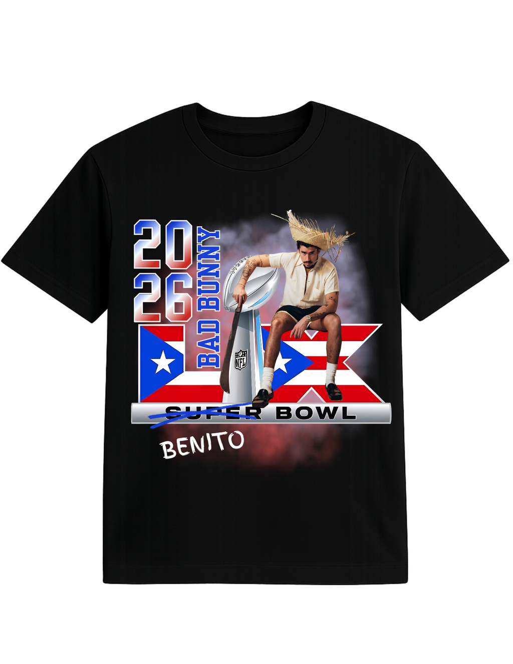 Superbowl Bad Bunny Tee